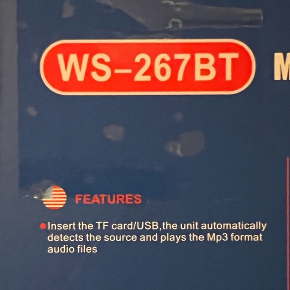 NIB Wireless Bluetooth Car Speaker - Picture 9 of 11